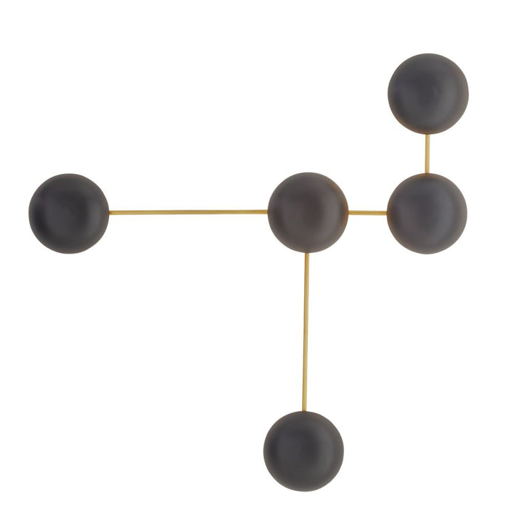 Solenne Sculptural Sconce - Black