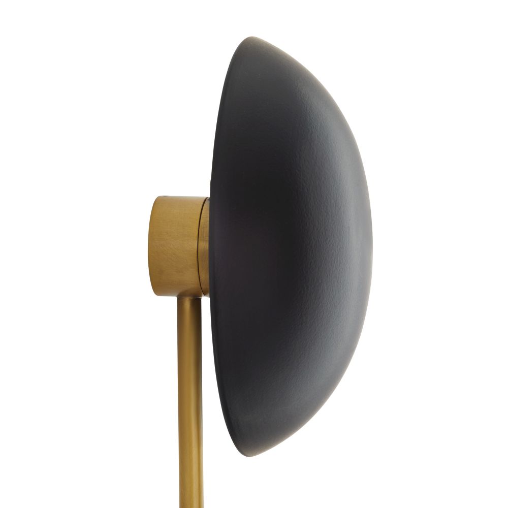 Solenne Sculptural Sconce - Black
