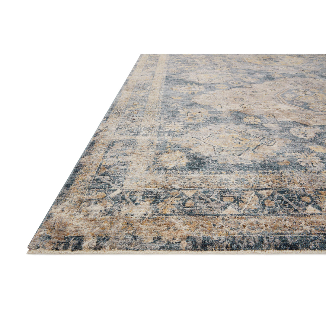 Loloi Gaia Denim / Taupe 4'-0" x 5'-7" Accent Rug