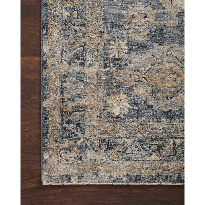 Loloi Gaia Denim / Taupe 4'-0" x 5'-7" Accent Rug