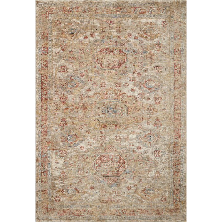 Loloi Gaia Gold / Taupe 5' x 7'-8" Area Rug