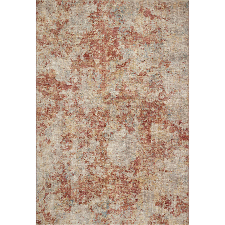 Loloi Gaia Taupe / Brick 2'-6" x 10'-0" Runner Rug