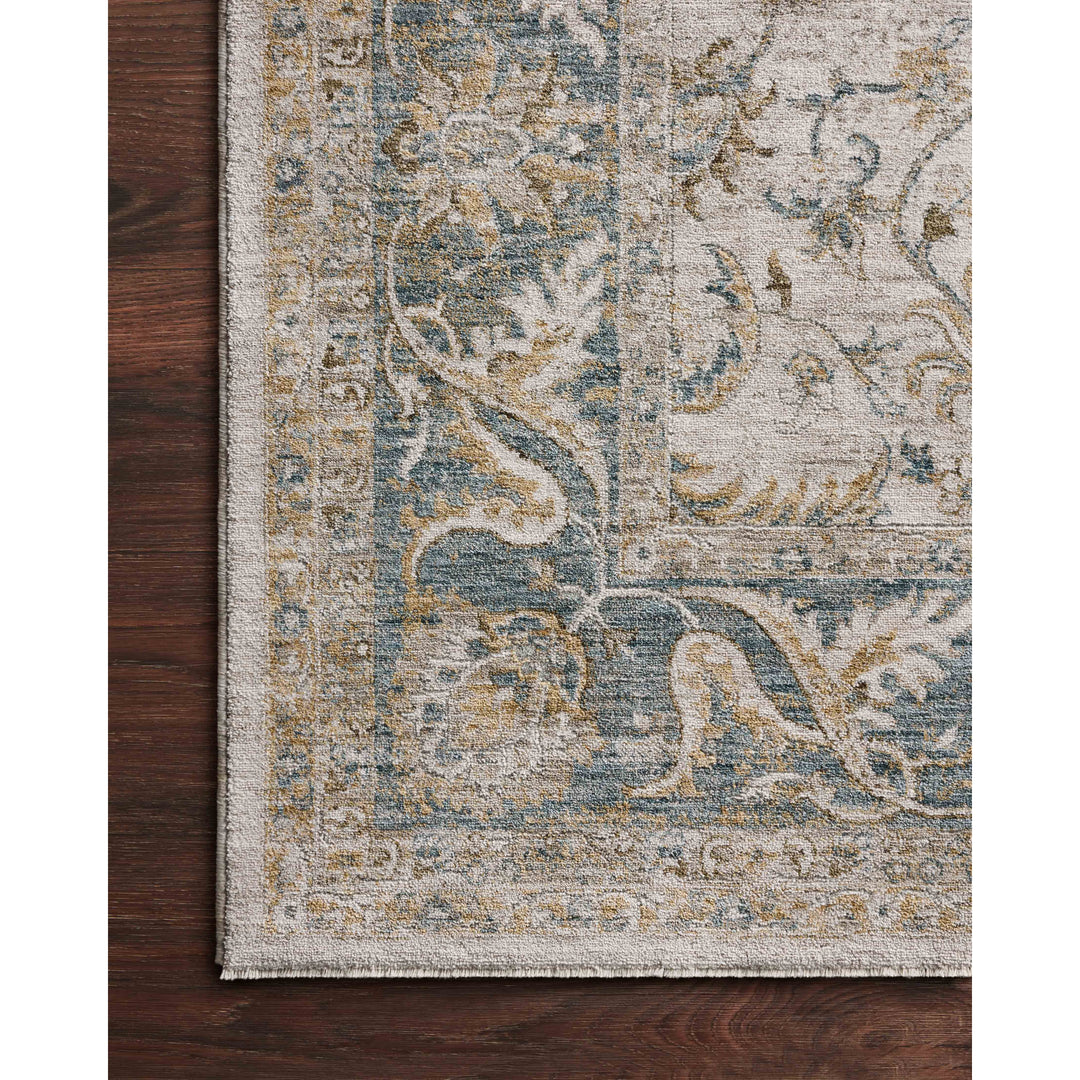 Loloi Gaia Natural / Ocean 9'-3" x 12'-10" Area Rug