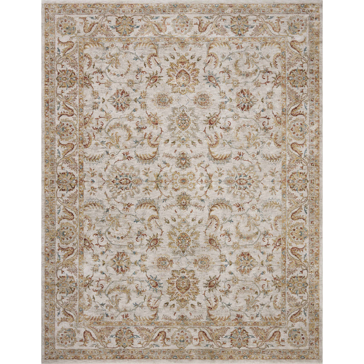 Loloi Gaia Natural / Sunset 4'-0" x 5'-7" Accent Rug