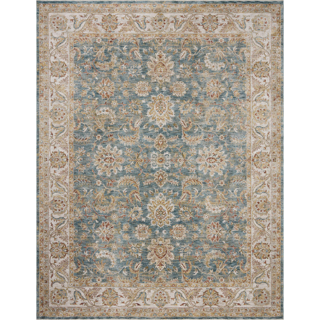 Loloi Gaia Ocean / Multi 18" x 18" Sample Rug