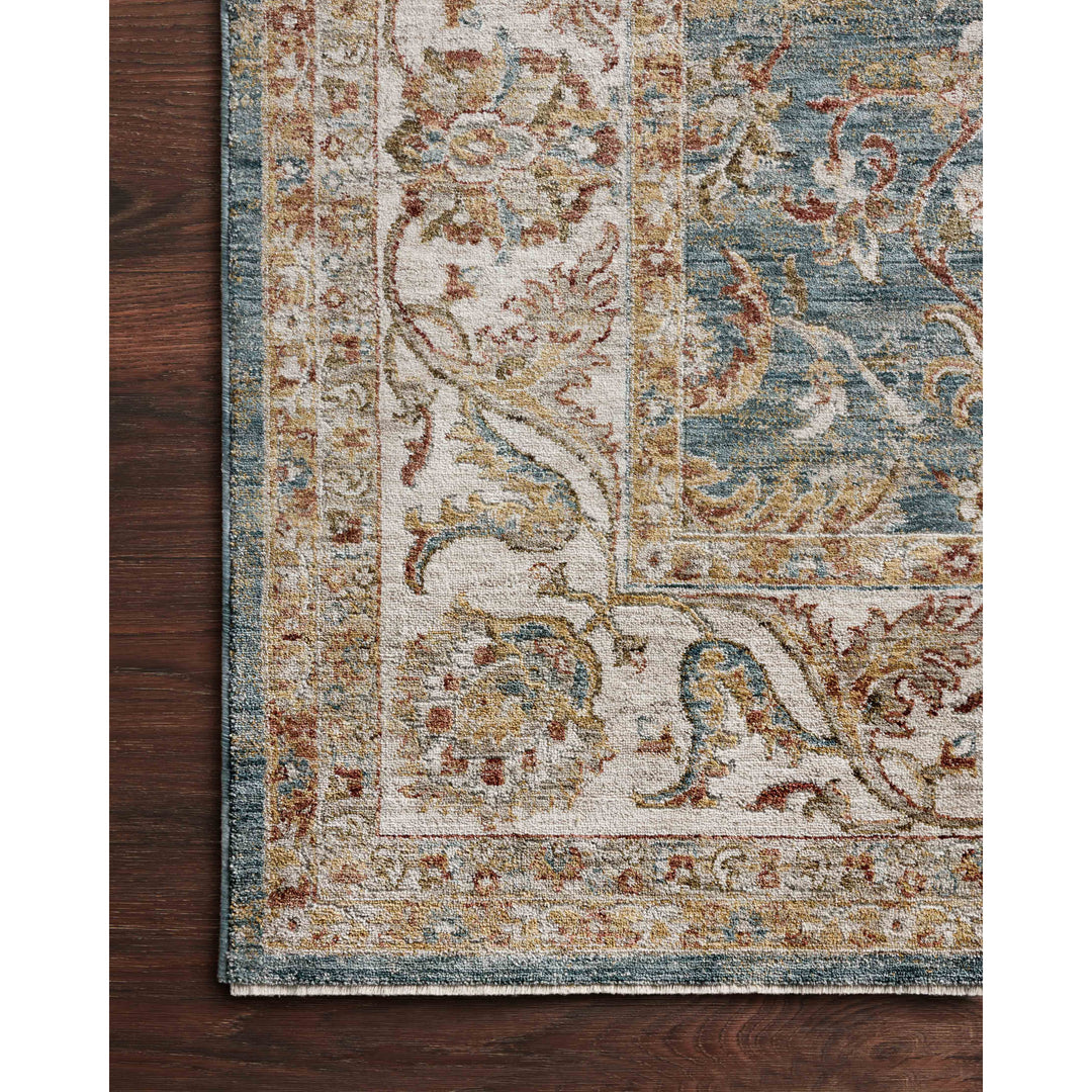 Loloi Gaia Ocean / Multi 18" x 18" Sample Rug