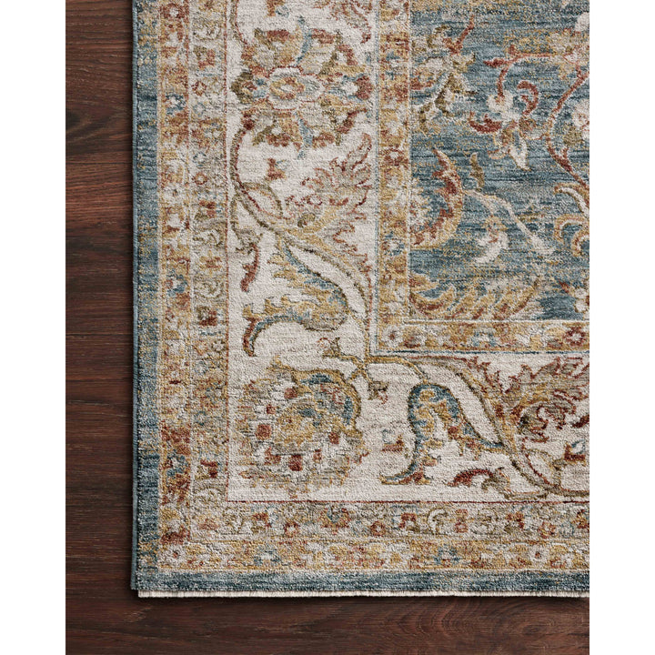 Loloi Gaia Ocean / Multi 18" x 18" Sample Rug