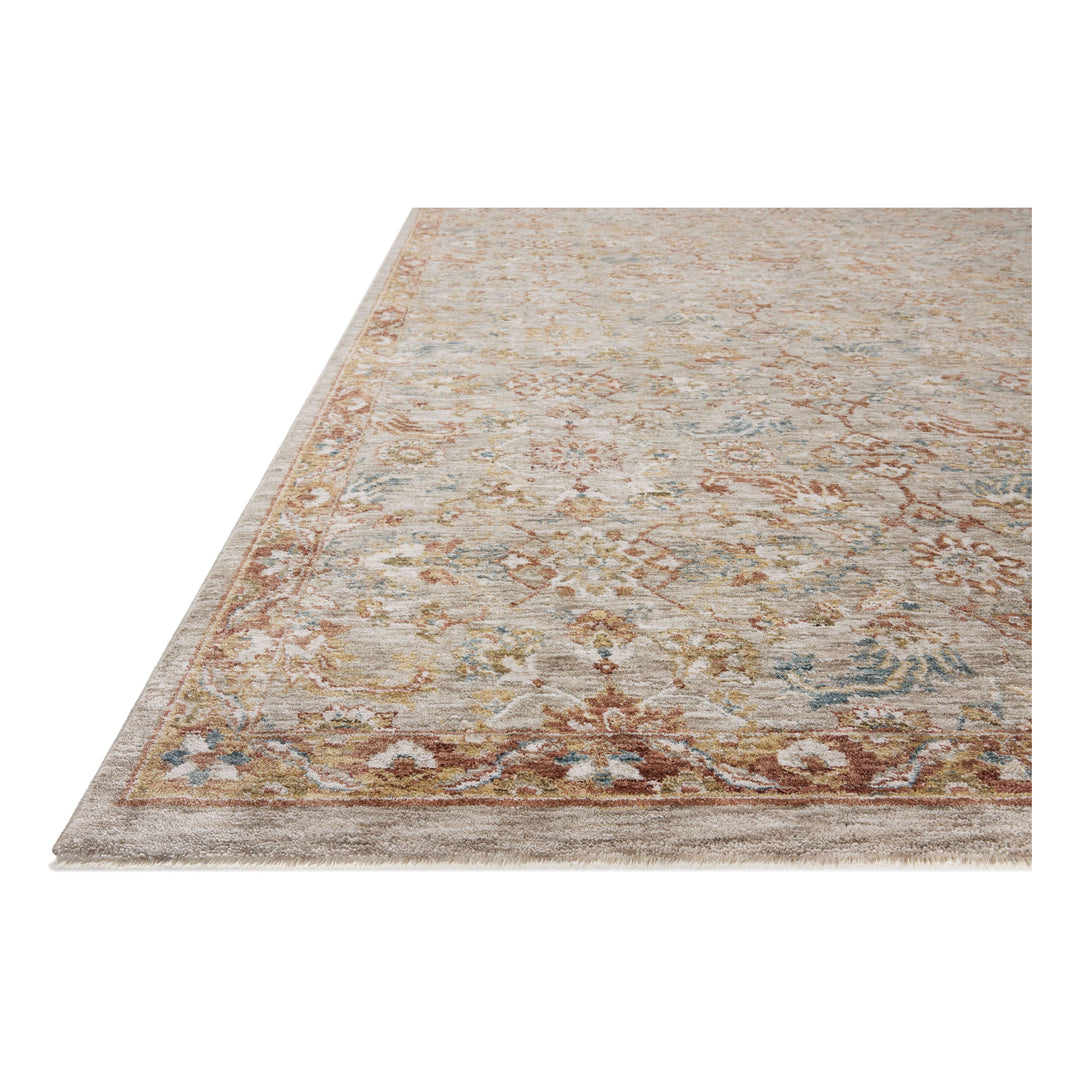 Loloi Gaia Natural / Multi 18" x 18" Sample Rug