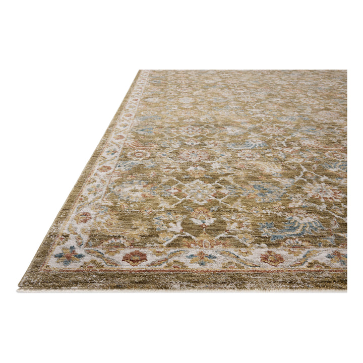 Loloi Gaia Olive / Multi 4'-0" x 5'-7" Accent Rug