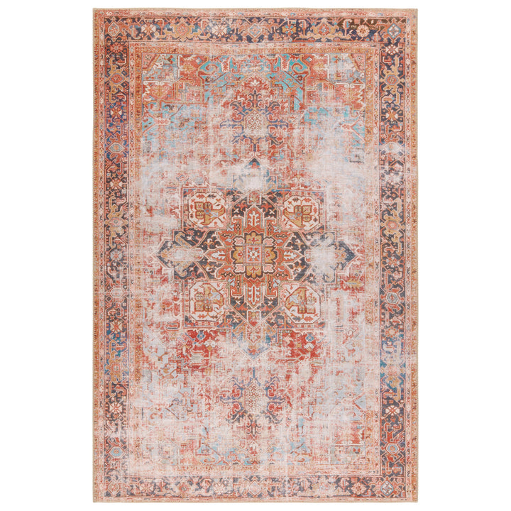 Vibe by Jaipur Living Matias Medallion Rust/Navy Area Rug (4'X6')