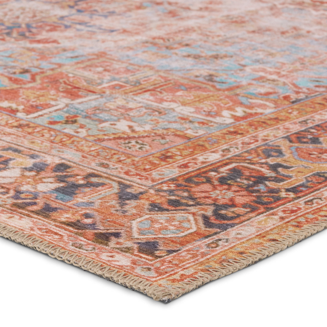 Vibe by Jaipur Living Matias Medallion Rust/Navy Area Rug (6'X9')