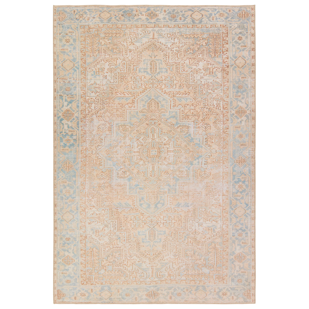 Vibe by Jaipur Living Mabel Medallion Beige/Blue Area Rug (9'X12')