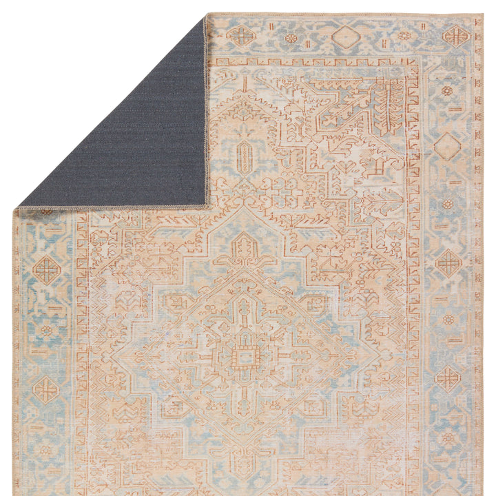 Vibe by Jaipur Living Mabel Medallion Beige/Blue Area Rug (9'X12')