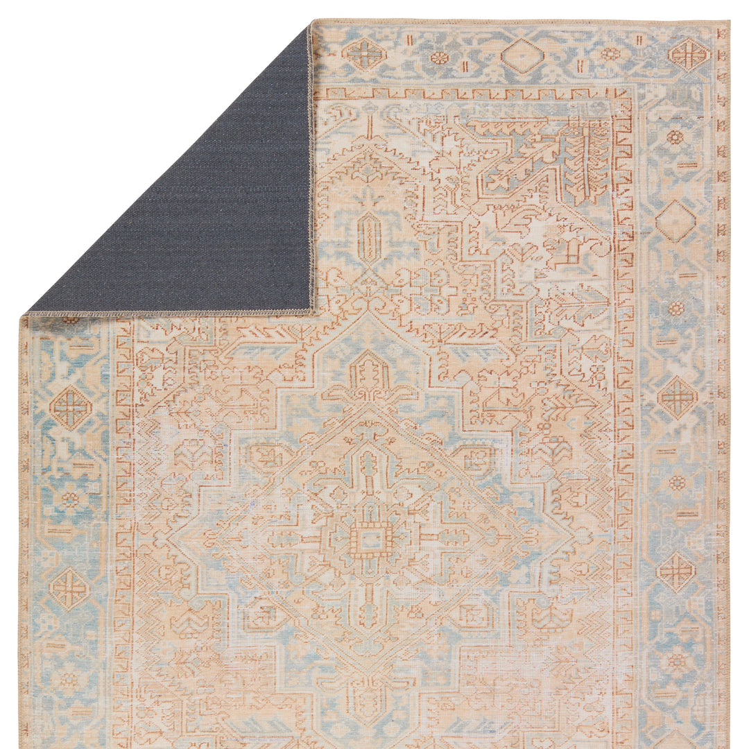 Vibe by Jaipur Living Mabel Medallion Beige/Blue Runner Rug (3'X8')