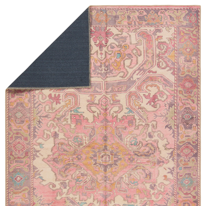 Vibe by Jaipur Living Elanor Medallion Pink/Purple Runner Rug (3'X8')