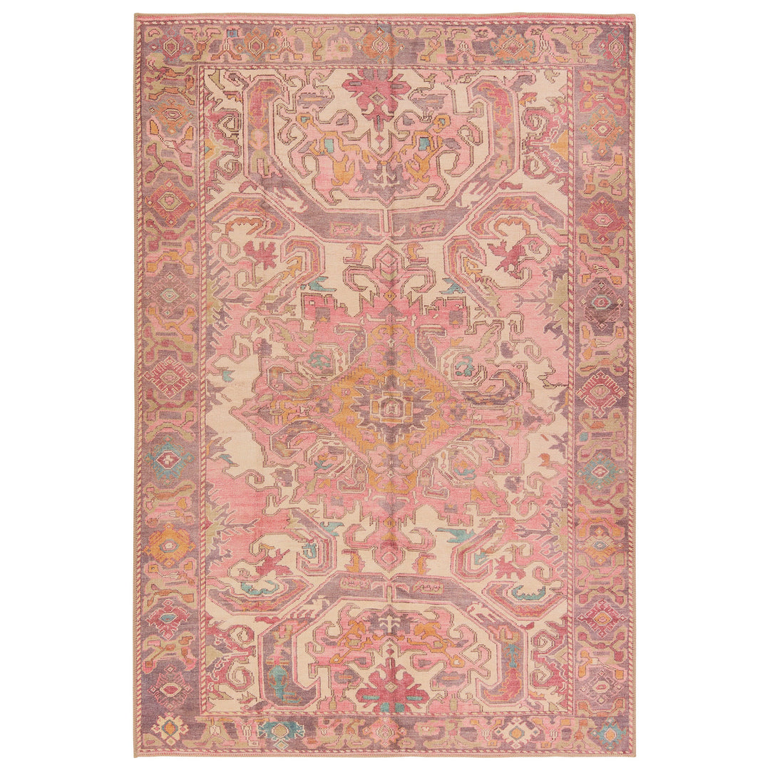 Vibe by Jaipur Living Elanor Medallion Pink/Purple Area Rug (9'X12')