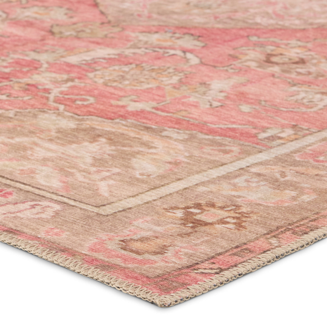 Vibe by Jaipur Living Cheney Medallion Pink/Beige Area Rug (5'X8')