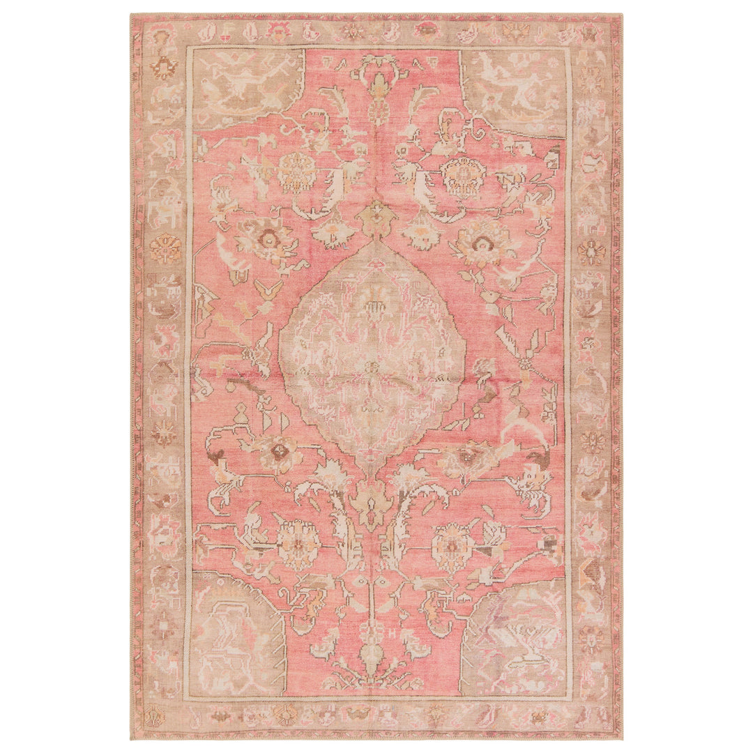 Vibe by Jaipur Living Cheney Medallion Pink/Beige Area Rug (5'X8')