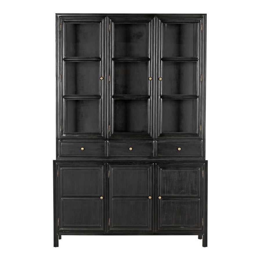 Cabinets & Curios Colonial Cabinet and Hutch