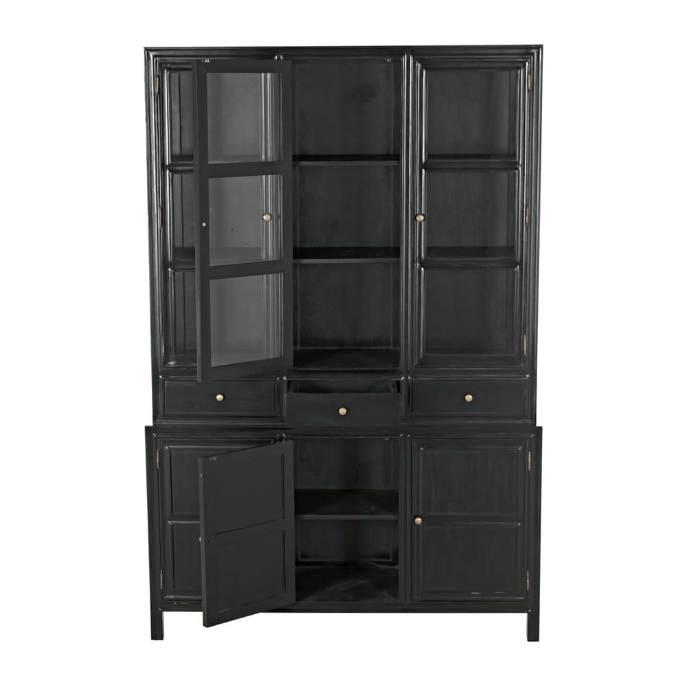 Cabinets & Curios Colonial Cabinet and Hutch