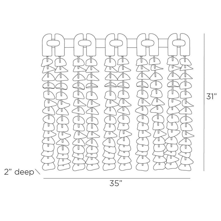 Wolfram Wall Décor - Gray