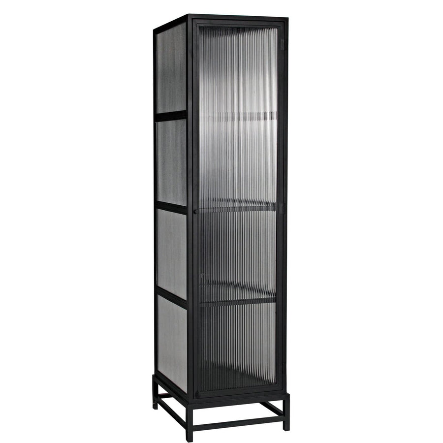 Chandler Tall Cabinet-Noir-NOIR-GBCS258MTB-Bookcases & Cabinets-1-France and Son