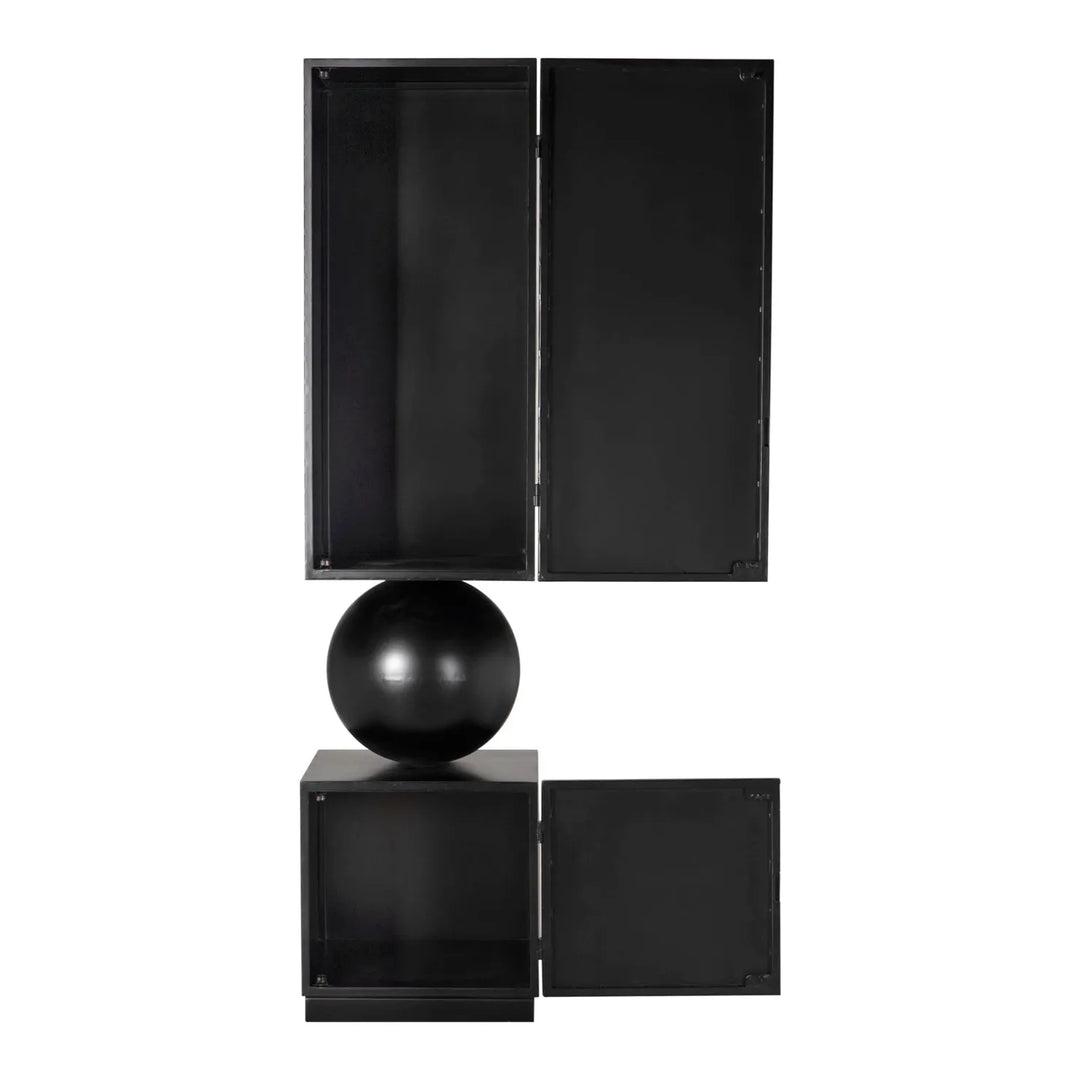 Pillar Cabinet - Matte Black