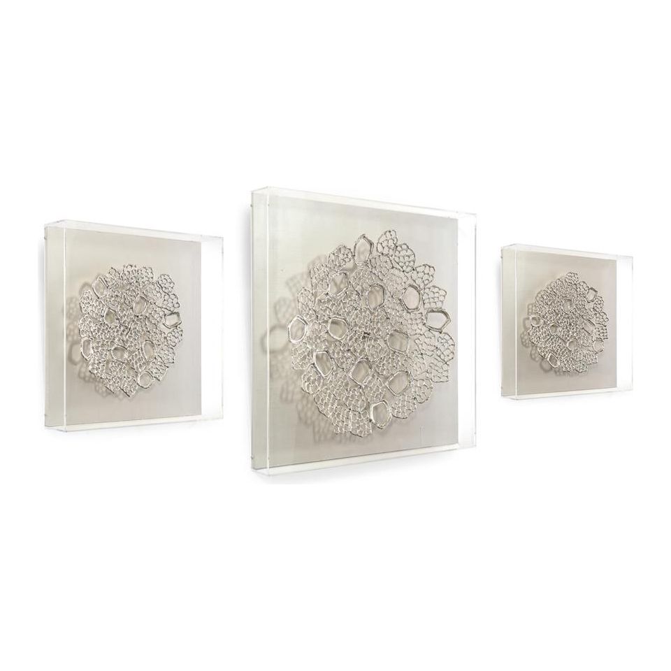 Silver Lace (Set of Three)