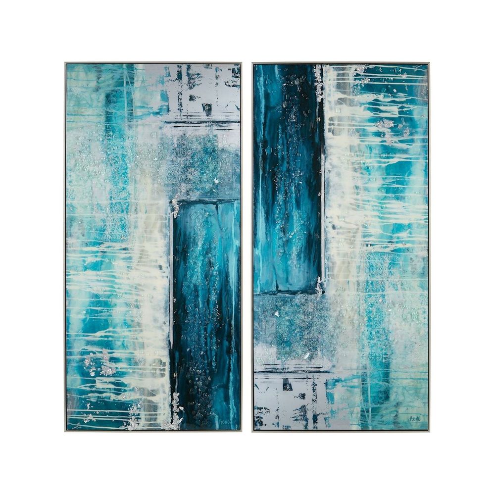 Wall Art Mary Hong's Which Way Diptych