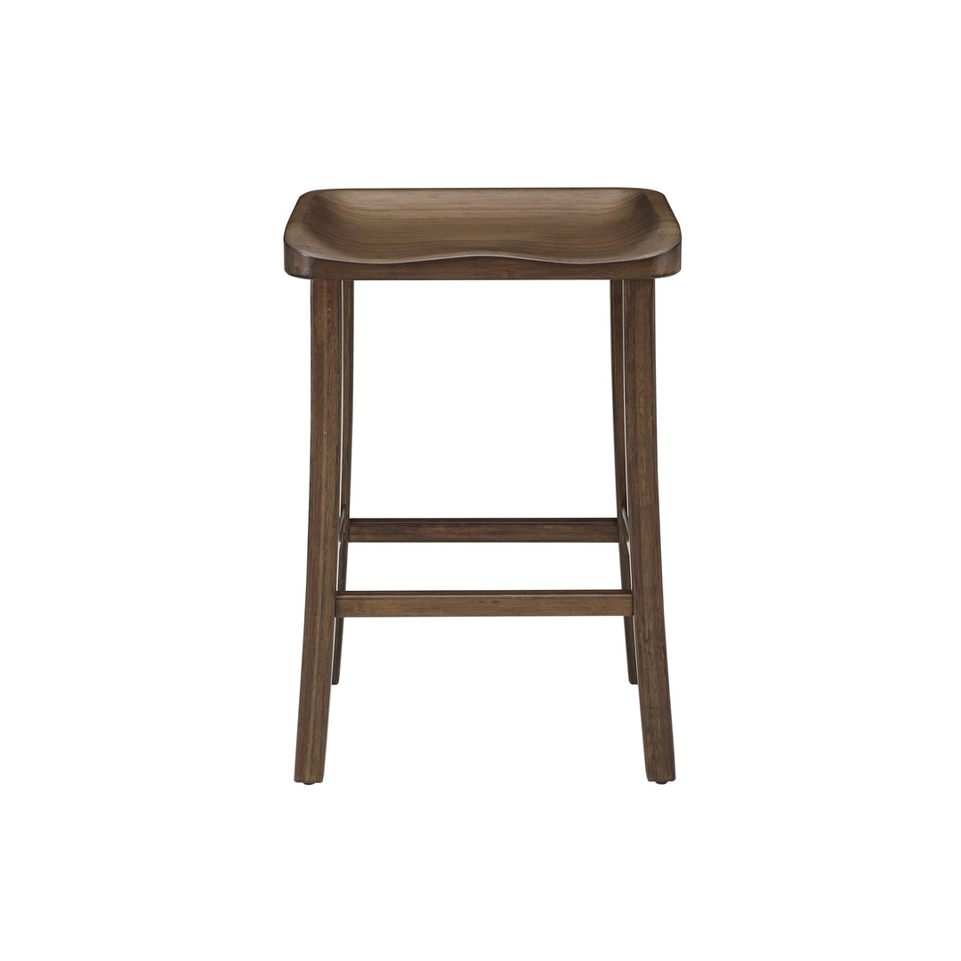 Tulip Counter Height Stool - Black Walnut