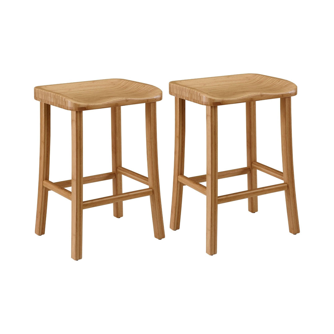 Tulip Counter Height Stool - Caramelized