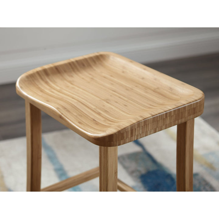 Tulip Counter Height Stool - Caramelized