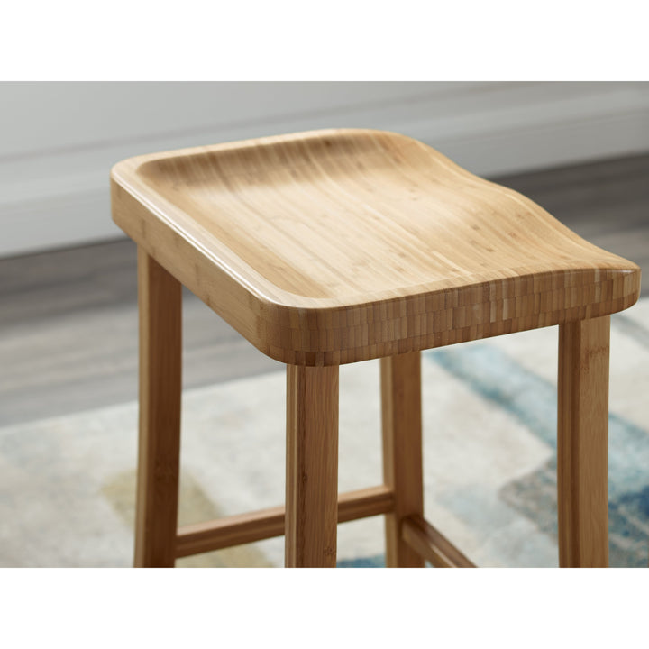 Tulip Counter Height Stool - Caramelized