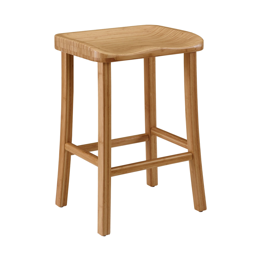 Tulip Counter Height Stool - Caramelized