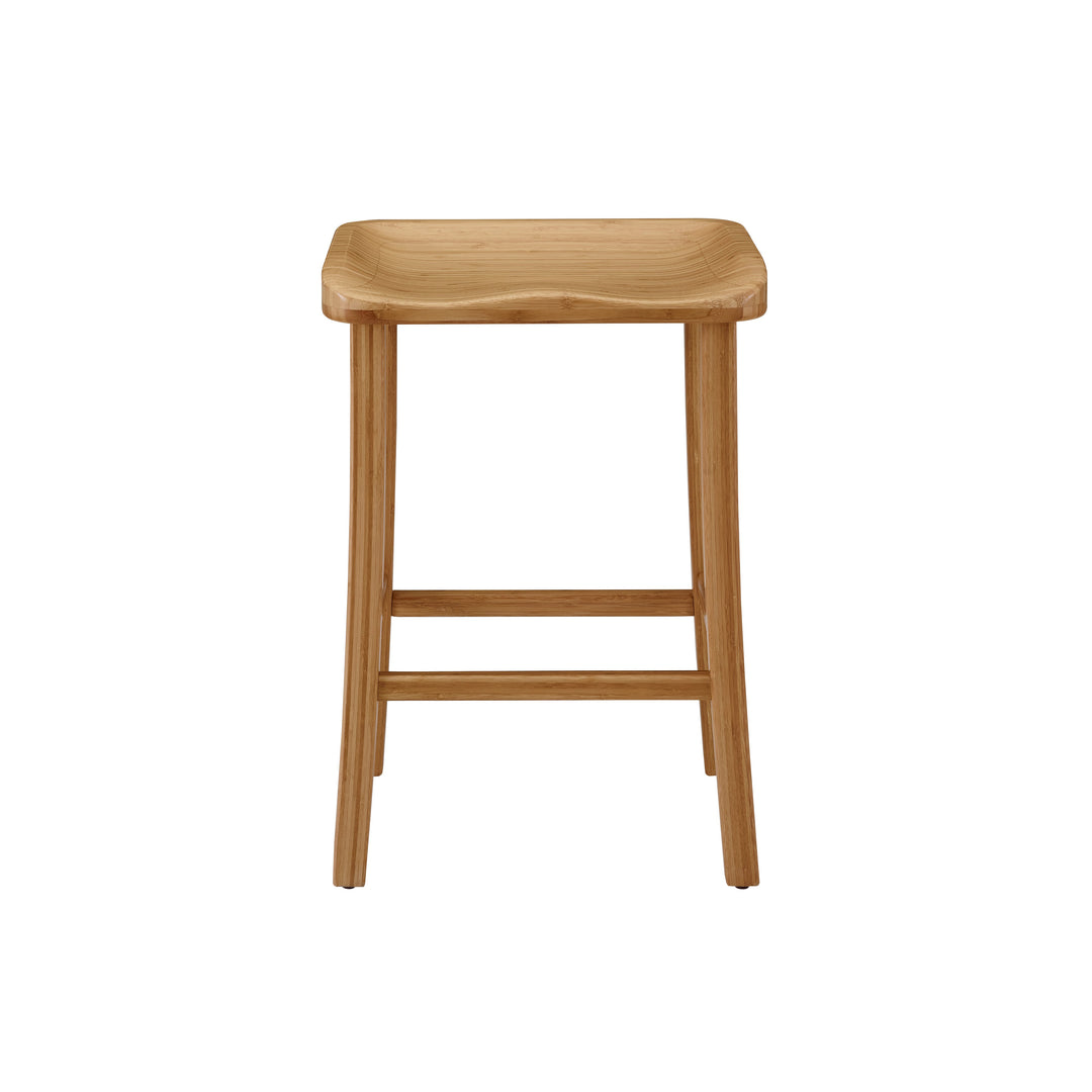 Tulip Counter Height Stool - Caramelized