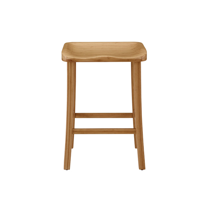 Tulip Counter Height Stool - Caramelized