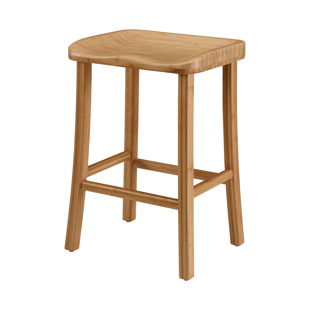 Tulip Counter Height Stool - Caramelized