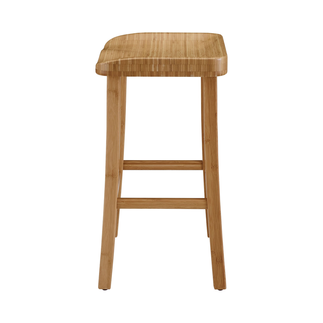 Tulip Counter Height Stool - Caramelized