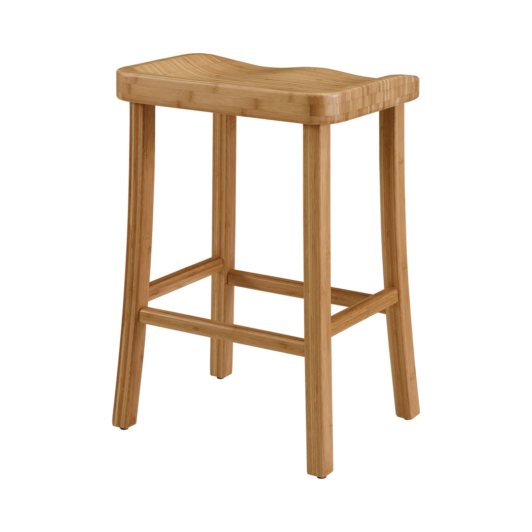 Tulip Counter Height Stool - Caramelized