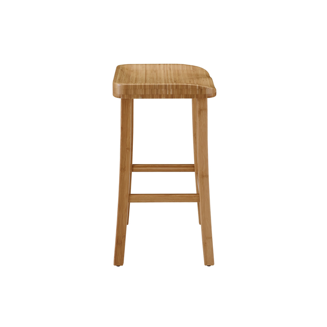 Tulip Counter Height Stool - Caramelized