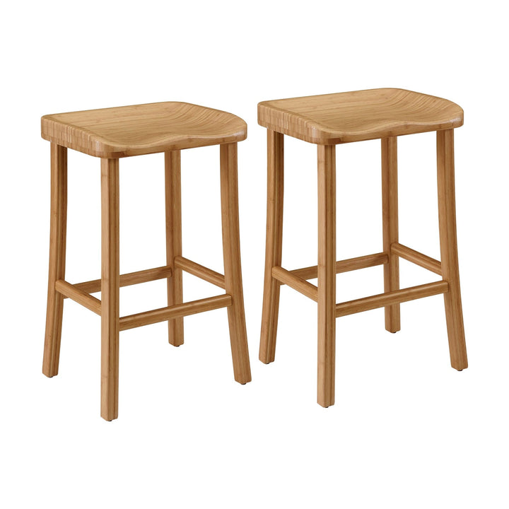 Tulip Bar Height Stool - Caramelized