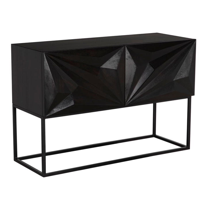 Zurich 48" Console, Ebony Walnut