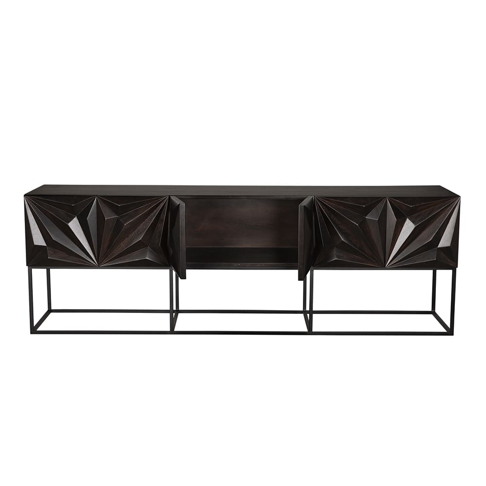 Sideboards & Credenzas Zurich Large Console - Ebony