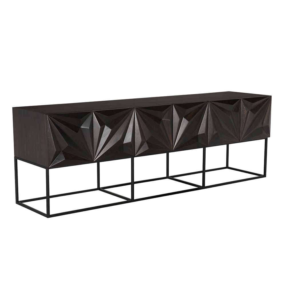 Sideboards & Credenzas Zurich Large Console - Ebony