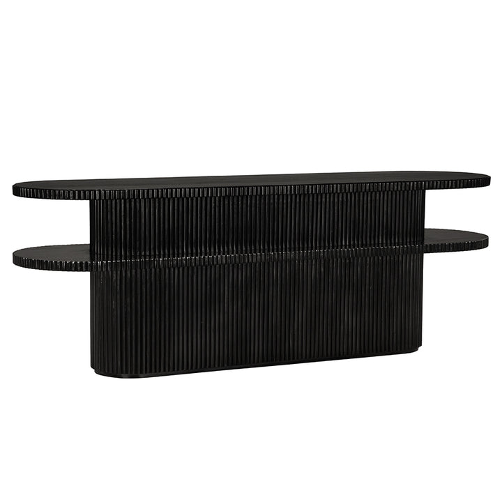 Parker Console, Hand Rubbed Black