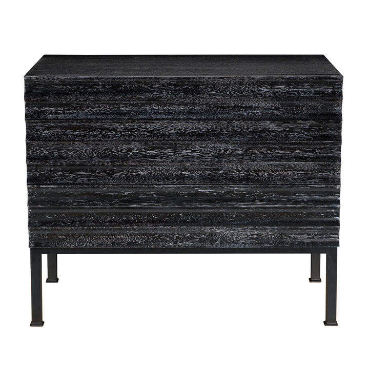 Nightstands Arturo Bedside Chest, Black Walnut