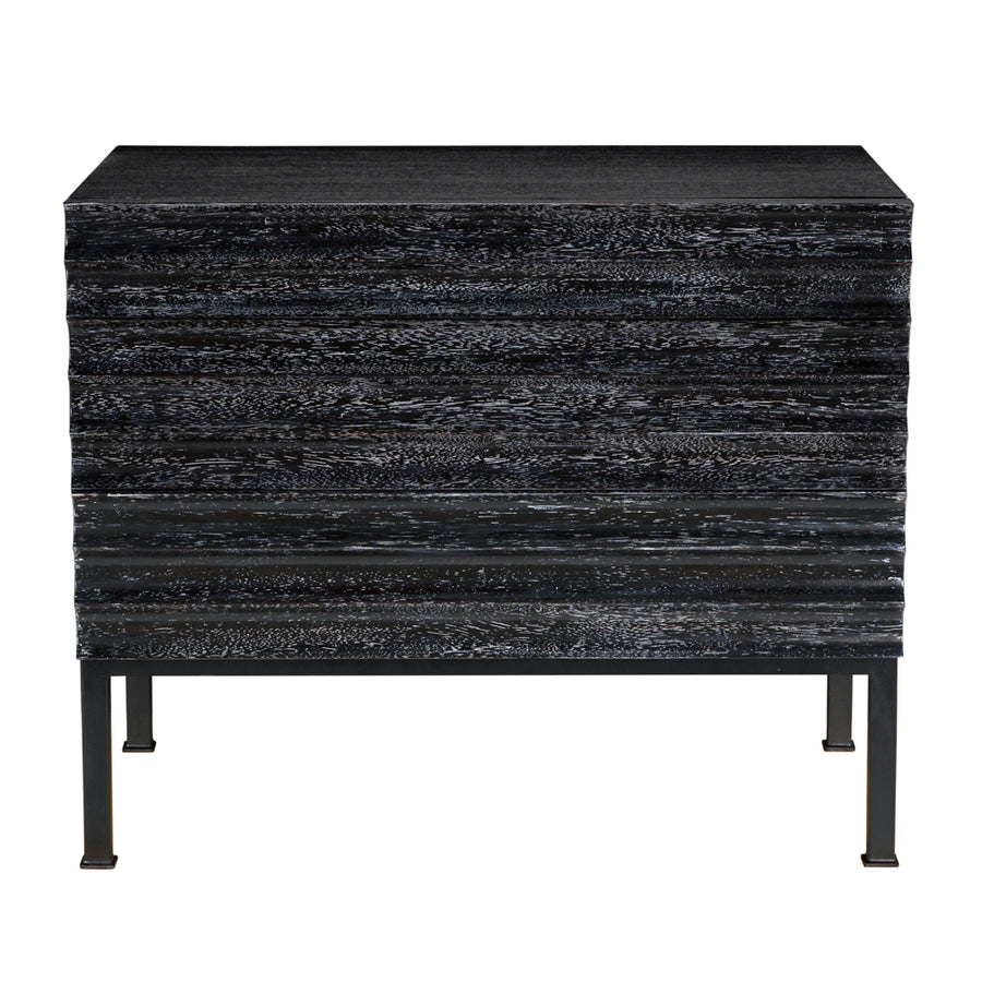 Nightstands Arturo Bedside Chest, Black Walnut