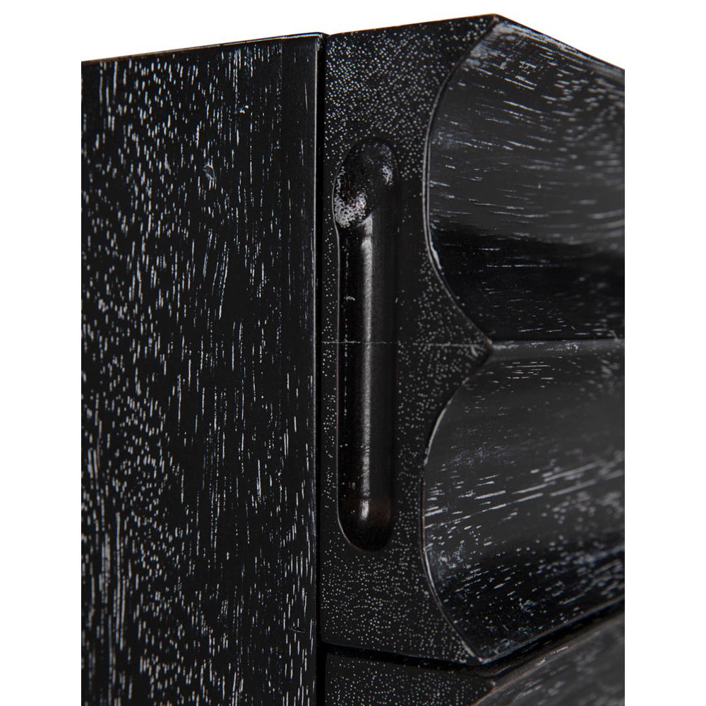 Arturo Bedside Chest, Black Walnut