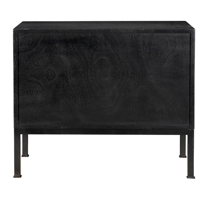 Arturo Bedside Chest, Black Walnut