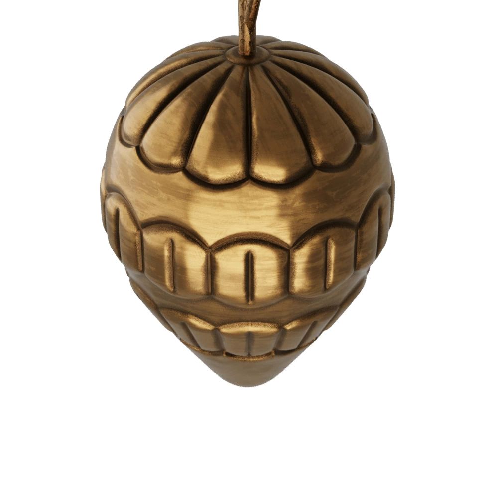 Decorative Objects Courage Sculpture - Gold